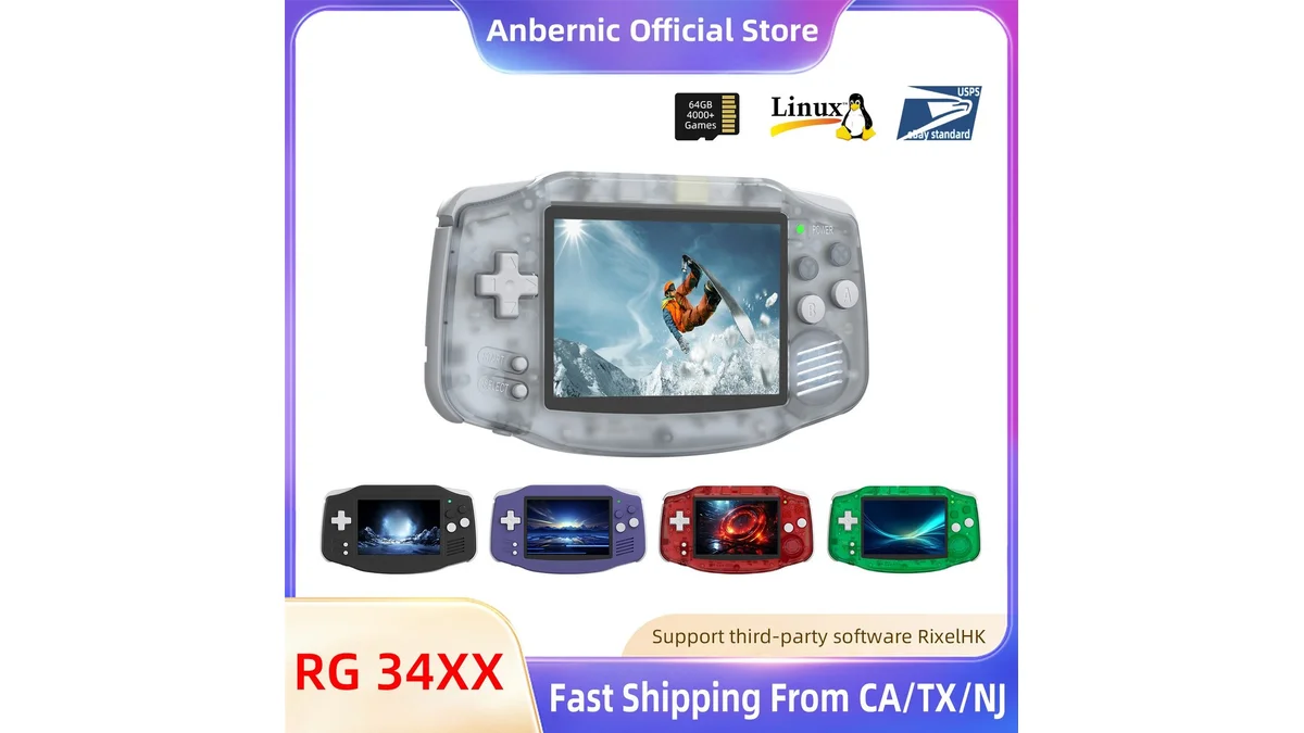 Anbernic RG34XX handheld