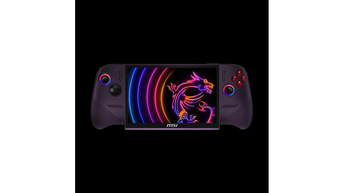 MSI Claw 8 EX AI+ handheld