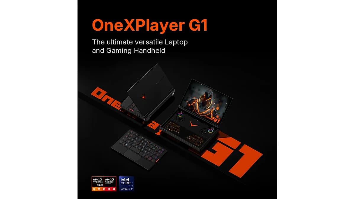 OneXPlayer G1 handheld