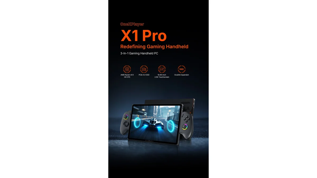 OneXPlayer X1 Mini handheld