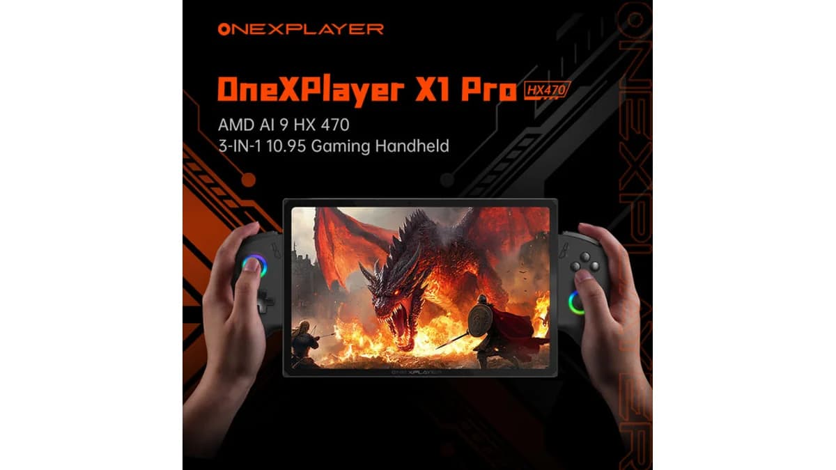 OneXPlayer X1 Pro handheld