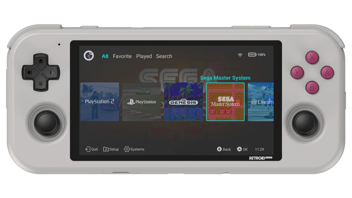 Retroid Pocket 3 Plus handheld