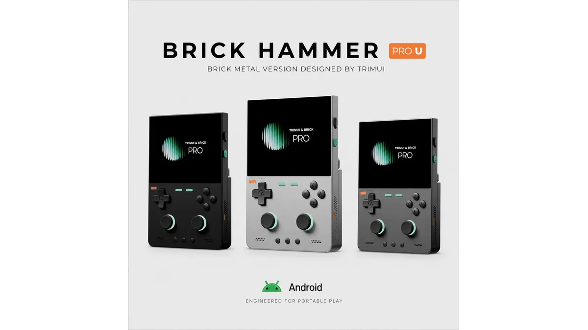 TrimUI Brick Hammer Pro U handheld