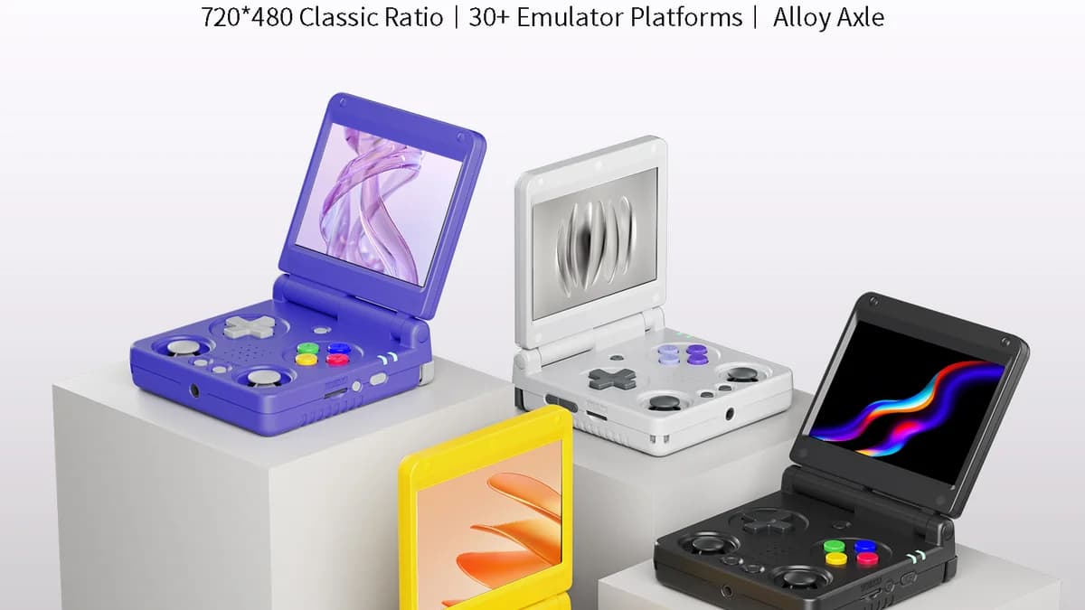 Anbernic RG34XXSP handheld gaming console