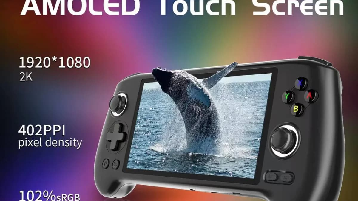 Anbernic RG556 handheld console official product photo