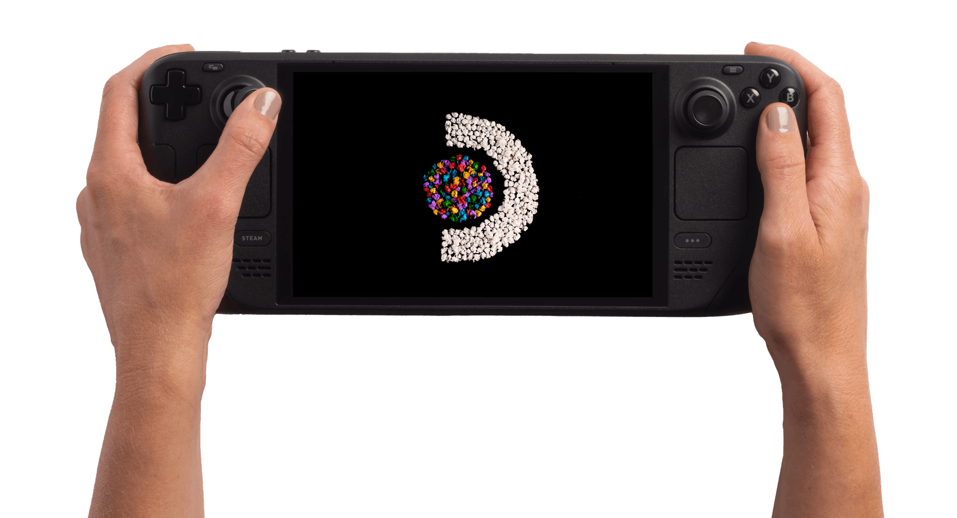 Steam Deck OLED handheld gaming console